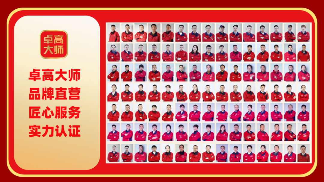 卓高大師合影墻
